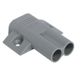 Kryss-dobbeladapterplate for dørdempesystem Blum Blumotion