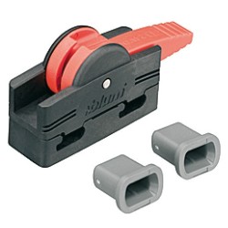 Blum Servo-Drive - Forbindelsesknude og kabelendebeskyttelse (6) + (7)