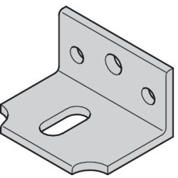 Montageplade til ophængsbeslag - til Häfele Slido D-Line13 500-Q og 750-Q