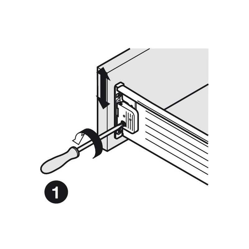Blum Metabox Perfiles Y Guias H 500 Mm Blanco Nieve – IGRA Herrajes