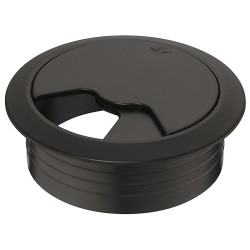 Kabelgennemføring, Kunststof, drejeligt låg Ø60