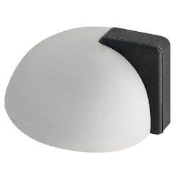 Oval dørstopper i beton - Ø92 mm