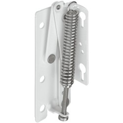 Klapbeslag til træklapper eller aluminiumsrammer