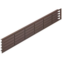 Ventilasjonsrist m/ baklengs lameller