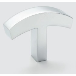 Anker-formet knopgreb i poleret forkromet zinklegering - Häfele Design H2145