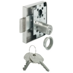 Påskrunings-rigellås m/ dødbolt - Forskelliglukkende