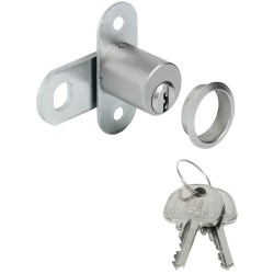 Tungelås til metalskabe - Enslukkende - Påskruning