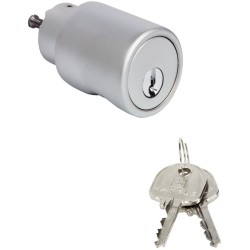 Drejeknop m/ stiftcylinder - Enslukkende