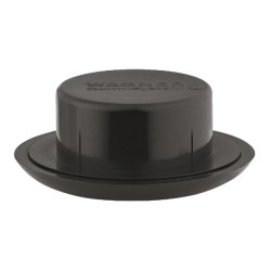 Møbelglider - Til rundt rør - Ø40 mm - Sort