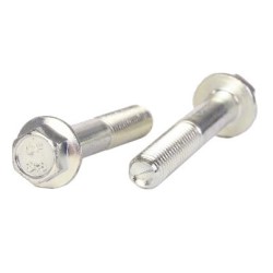 Flangebolt - delgjenge M12 [DIN 6921] - El-galvanisert