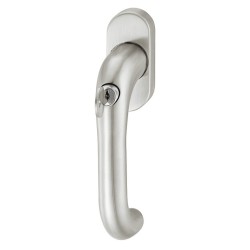 Paskvilgreb StarTec PWH 4102 m/ nøglelås - Rustfrit stål