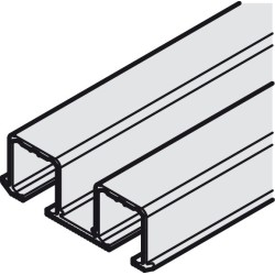 Dobbelt løbeskinne til Hawa Clipo 16
