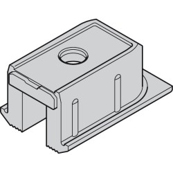 Endestykke til løbeskinne - Hawa Clipo 16