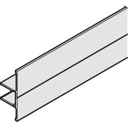 Clipprofil til Hawa Clipo 26/36 H IF skydeskabsbeslag
