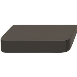 Smal og aflang gribeliste zinkegering - Olieret bronze