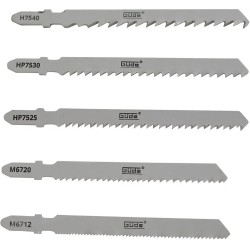 Güde klingesett til stiksag - 5 stk.