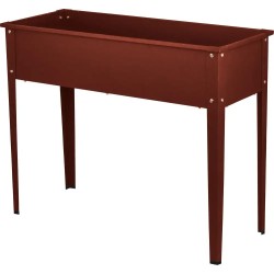 Güde høyt bed GHB 80 R - galvanisert stål - oksidrød 77 L