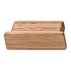 Enkel gribeliste m/ bløde kanter i naturlakeret eg - 3 størrelser