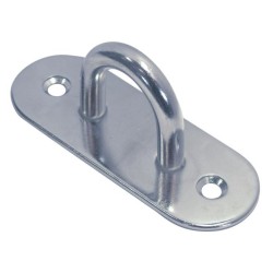 Surringsbøjle [A2] - aflang monteringsplade