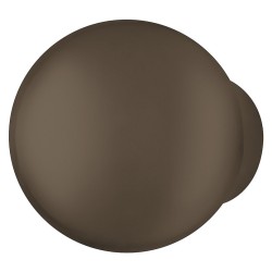 Rund knopgreb, Ø23, umbra, polyamid