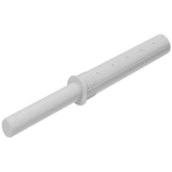 Push-open for Häfele Free Slim klaffebeslag - Hvit