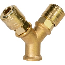 Güde trykluft fordeler 3/8" m/ indvendigt gevind - 2 koblinger