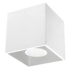 Loftlampe QUAD 1 hvid