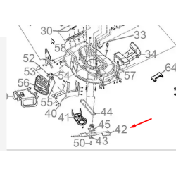 Güde reserveblad til 514.9 R (Big wheeler)