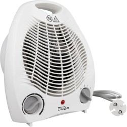 Güde GH 2000 elektrisk varmeblåser - 2 kW - hvit
