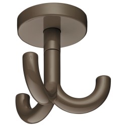 Drejelig loftkrog med 3 kroge i umbra kunststof