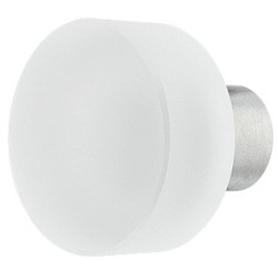 Greb, rundt mat glas, rustfri sokkel