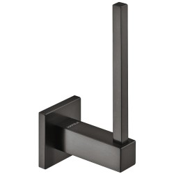 Moderne og enkel toiletrulleholder i grafit sort messing