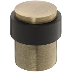 Dørstopper - H:41xØ:35 mm - børstet messing