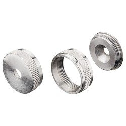 Bøjlestangsholder til rund bøjlestang 30 mm - rustfri stål